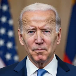silly joe biden frown