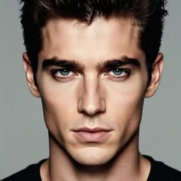 photo portrait of Satan as a highly attractive man, stunning professional photograph, fashion photography, photo by David Bailey, symmetrical face, incredibly handsome, stunningly charming, mesmerizing eyes, alluring, irresistible, bewitching, drop-dead gorgeous, captivating, highly detailed photograph, photographic, cinematic, dramatic