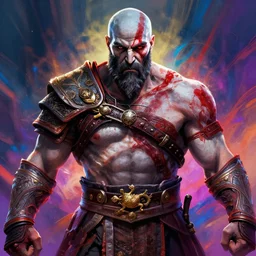 symmetry!! stunning portrait of kartos!! god of war!! playstation, by victo ngai, kilian eng vibrant colours, realistic, dynamic lighting, digital art, winning award masterpiece, fantastically beautiful, illustration, aesthetically inspired by beksinski and dan mumford, trending on artstation, art by greg rutkowski, 8 k