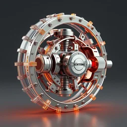 a computer generated image of a mechanical device, a computer rendering by gerard soest, cgsociety, kinetic art, rendered in cinema 4 d, vray tracing, rendered in maya n 4