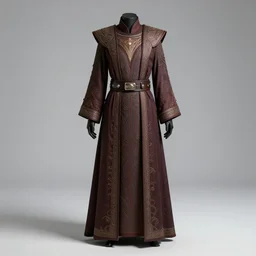 star wars costume design, warrior dress, robes, ornate, highly detailed fabric, concept art, cinematic