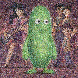 the notorious b. i. g. as pickle rick, animation pixar style, shaded lighting poster by magali villeneuve, artgerm, jeremy lipkin and michael garmash, rob rey and kentaro miura style, trending on art station