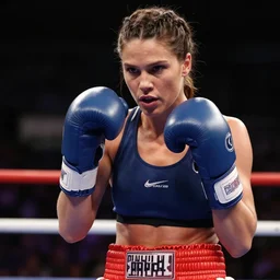 kate beckinsale as professional boxer, photo realistic, 4 k