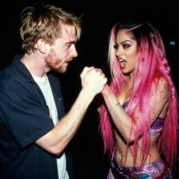 kurt cobain fighting with cardi b badly horrific violent
