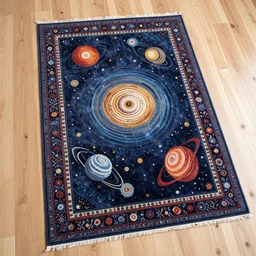 solar system oriental rug