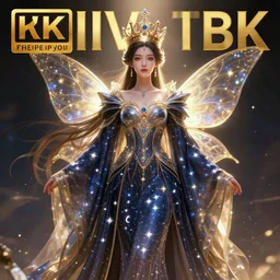 hyperrealist cg of a fairy girl emperorit is decorated with long robes that fall like stars and wears a huge crown. fantasy art, photo realistic, dynamic lighting, artstation, poster, volumetric lighting, very detailed faces, 4 k, award winning, blender,