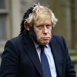 Boris Johnson as a bored ape