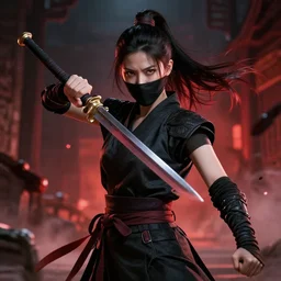 dangerous female ninja