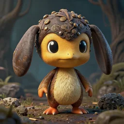 a hobo diglett, digital art, exquisite detail, cinematic, intricate, very detailed