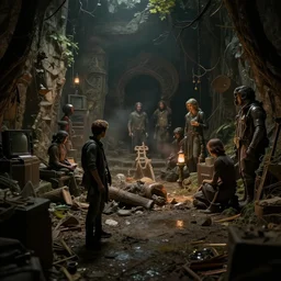 you are being limited, highly detailed, movie scene, dramatic lighting, concept art