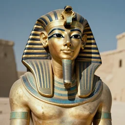 portrait of egyptian god ra, annie leibovitz