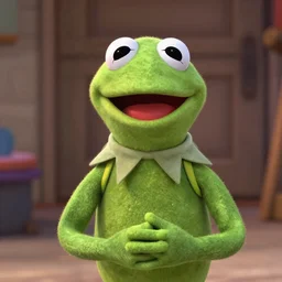 Kermit the frog, from Ratatouille (2007)