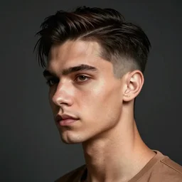 a man with undercut haircut