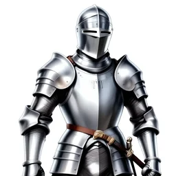 manga illustration of a crusader knight, by Kentaro Miura, artstation