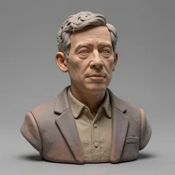 anderson cooper made out of polymer clay detailed sculpture trending on artstation