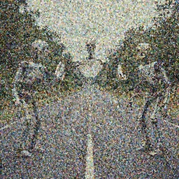 heads of dead robots in the high road