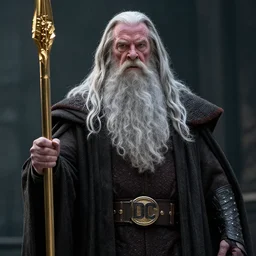 Gandalf as DC Darkseid, dslr photo