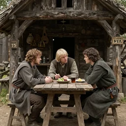 an medieval tavern created movie directed   by director Roy Andersson movie