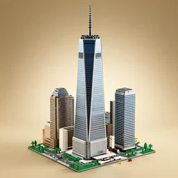 world trade center lego set