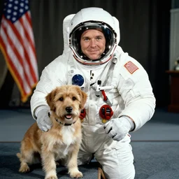 neil armstrong as a dog