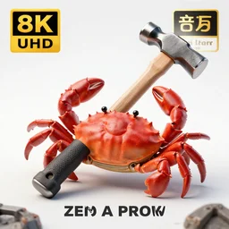 (((((((( product photo of a tool that looks like crab mixed with hammer: concept : 8K UHD : 2023 promotional poster !!!!!!