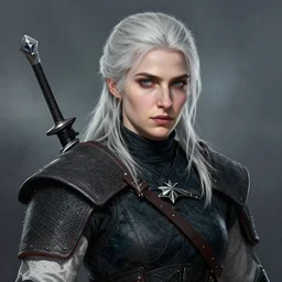 portrait of ciri the witcher 5 in the style of jeehyung lee mirco cabbia amazing details 4 k beautiful ultra realistic sharp focus cinematic lightning highly detailed, digital painting, artstation, concept art, smooth, sharp focus, illustration, concept art