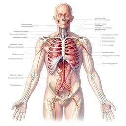 central nervous system, medical diagram, reference illustration