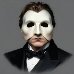 beautiful portrait of the phantom of the opera, erik, digital art by eugene de blaas and ross tran, vibrant color scheme, highly detailed, in the style of romanticism, cinematic, artstation, greg rutkowski, mucha