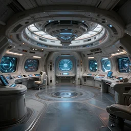 photo of the interior of an alien spaceship, futuristic, hyperrealism, by greg rutkowski and artgem