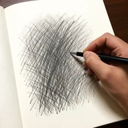 pen scribbles
