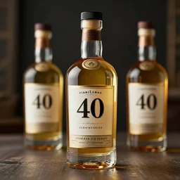 First photos of the new 40 proof liquor designed by an artificial intelligence. Getty