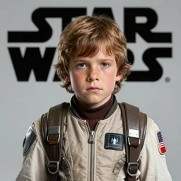 star wars portrait by greg rutkowski, ben skywalker, wearing a starfighter pilot uniform of the galactic alliance, he is about 2 0 years old, sharp foccus, artstation hq.
