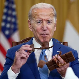 dark chocolate relief biden