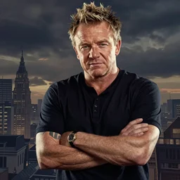 gordon ramsay as gta art,