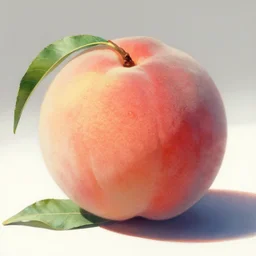a peach by nicolas delort