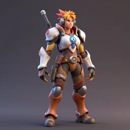 blender render of a new overwatch character