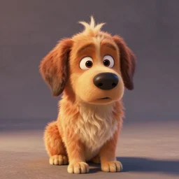 fiery pixar dog, film still from the movie directed by denis villeneuve and david cronenberg with art direction by h. r. giger and dr. seuss