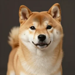 imad awan digital painting of a shiba inu : : digital art : : 8 k : : high detailed