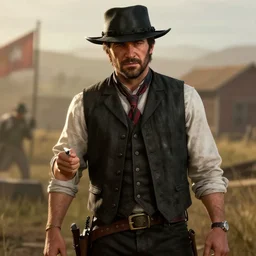 Tom Hardy as Arthur Morgan, Red Dead Redemption 2