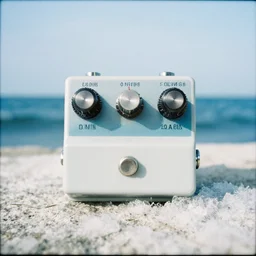 analog distortion applied to ocean waves