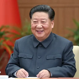 xi - jing ping smiling