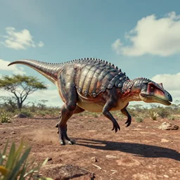 discovery of small armoured dinosaur on argentina