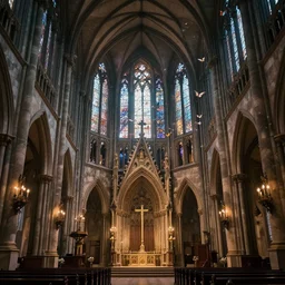 an award winning concept art of a gothic church with butterflies flying inside, hyper detailed, unreal engine, octane render, perfection, 8 k, dramatic lighting, cinematic