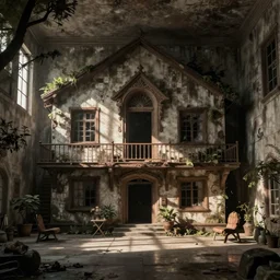 photo of interior design, p. t. silent hill video game house