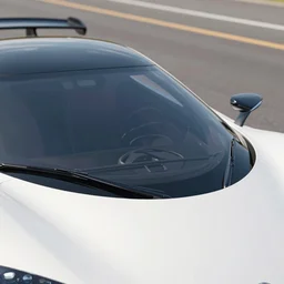 a close up photo of a futuristic sport car, day time, digital art, minimalism, 3 0 mm photorealistic, sharp focus, artstation hq