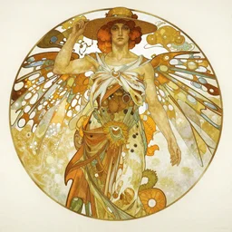 Terminator by Alphonse Mucha