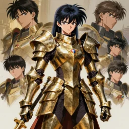 anime girl in heavy armor knight , made by Stanley Artgerm Lau, WLOP, Rossdraws, James Jean, Andrei Riabovitchev, Marc Simonetti, Yoshitaka Amano, ArtStation, CGSociety