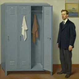davey jones'locker, grant wood, pj crook, edward hopper, oil on canvas