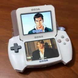 dreamcast as a sega playing james bond