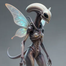 a ridley scott xenomorph fairy princess, by senior concept jermaine rogers, trending on artstation
